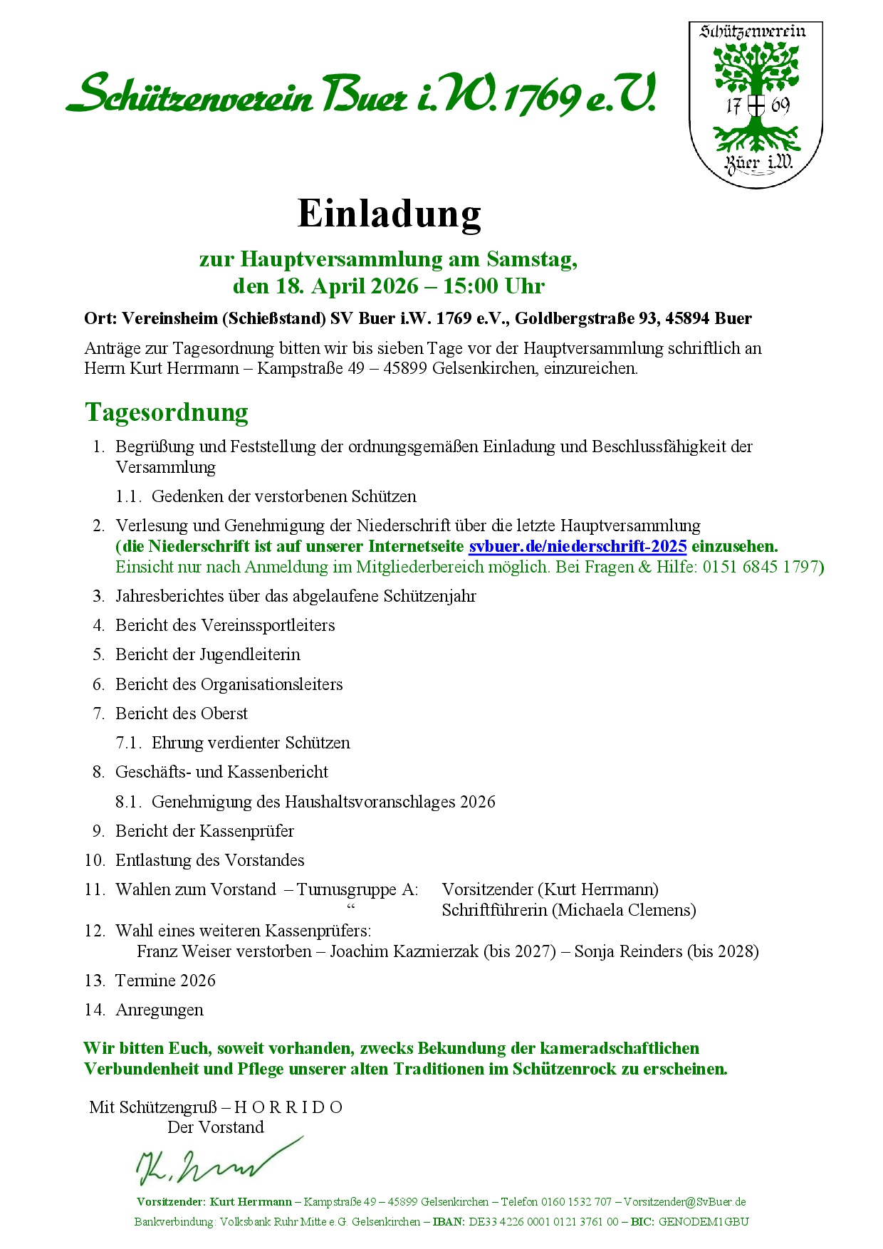 Neujahrsempfang 2026