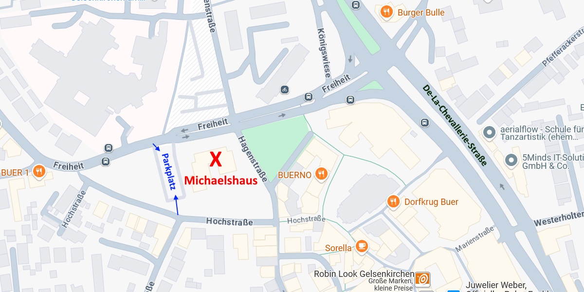 Anfahrt Michaelshaus Buer